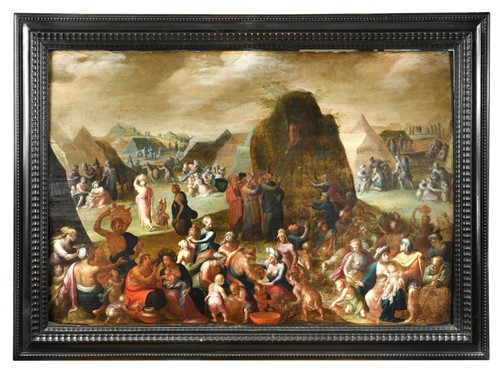 Lot 531 - Attributed to Gillis Mostaert the Elder (Flemish, 1528-1598)
