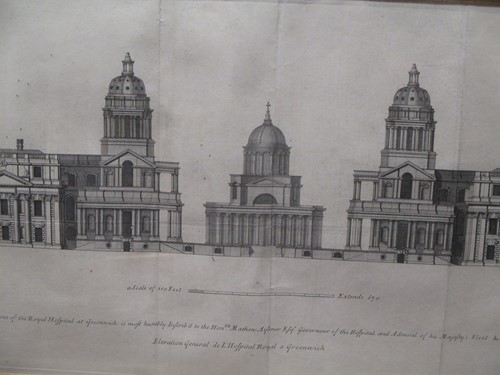 Lot 382 - After Colen Campbel 'The Royal Hospital...