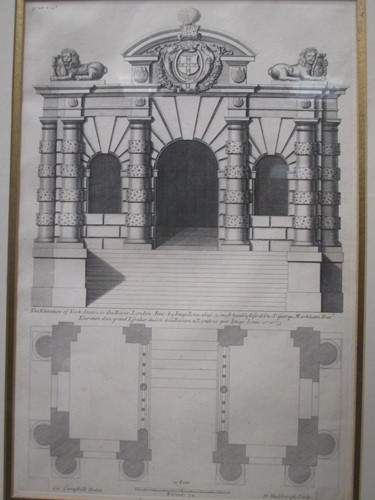 Lot 382 - After Colen Campbel 'The Royal Hospital...