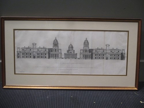 Lot 382 - After Colen Campbel 'The Royal Hospital...