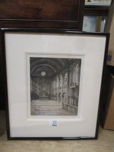 Lot 370 - Gertrude Hayes (1872-1956) Five etchings of...
