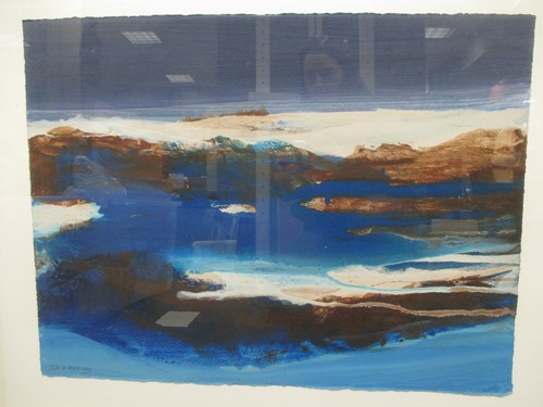 Lot 339 - Isla Hackney RWS (British, b.1962) Turquoise...