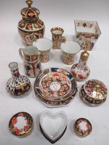 Lot 107 - A group of Royal Crown Derby imari, to include...