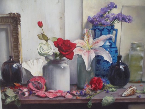 Lot 326 - Bohuslav Barlow (Czech, b.1947), Jars with...