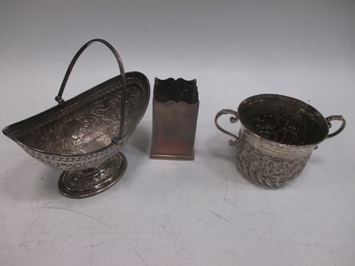 Lot 190 - A late 19th century two handled silver...