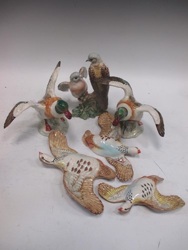 Lot 42 - Two Beswick pottery ducks impressed mark '994'...