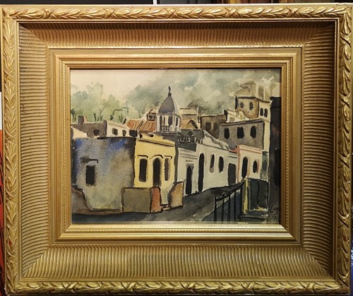 Lot 410 - Marjorie Lance (British, b.1900), View of a...