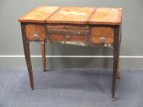 Lot 519 - A French early 19th century kingwood and...