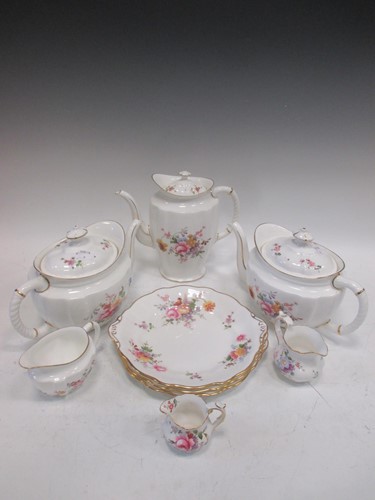 Lot 62 - Royal Crown Derby tea set and coffee set,...