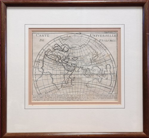 Lot 413 - Emanuel Bowen, Carte De Universelle Ptolomee,...