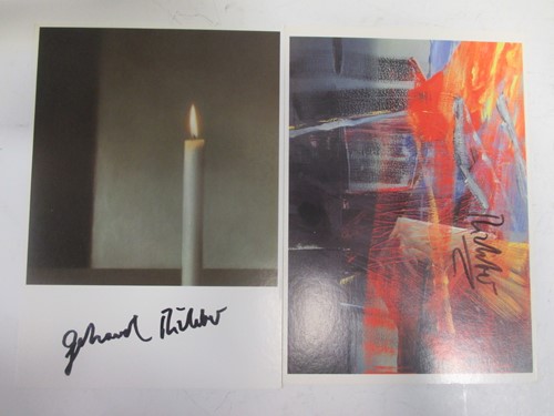 Lot 315 - Gerhard Richter (German 1932-) Two signed...