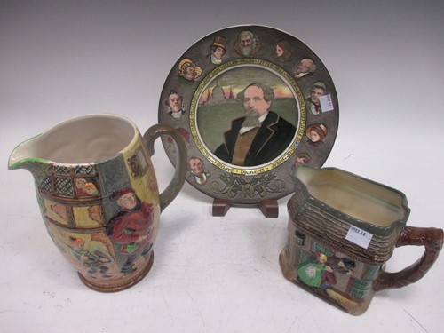 Lot 64 - A Beswick pottery jug Merry Wives of Windsor,...