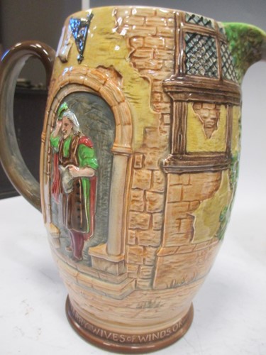 Lot 64 - A Beswick pottery jug Merry Wives of Windsor,...