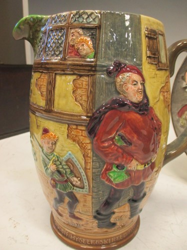 Lot 64 - A Beswick pottery jug Merry Wives of Windsor,...