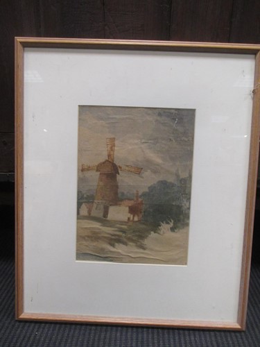 Lot 533 - English School, 19th Century, a watercolour,...