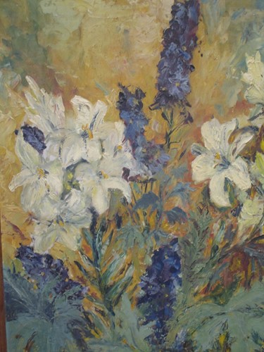 Lot 388 - Marian Stella Allen (1912-1979) Summer Flowers...