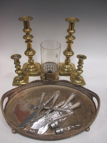 Lot 231 - A quantity of miscellaneous silver and plate,...