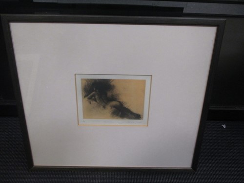Lot 582 - Derek Jones (British Contemporary), 'Backview',...