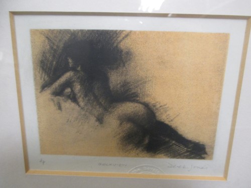 Lot 582 - Derek Jones (British Contemporary), 'Backview',...