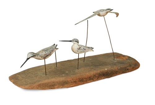 Lot 75 - Guy Taplin (British, born 1939), Three Sanderlings