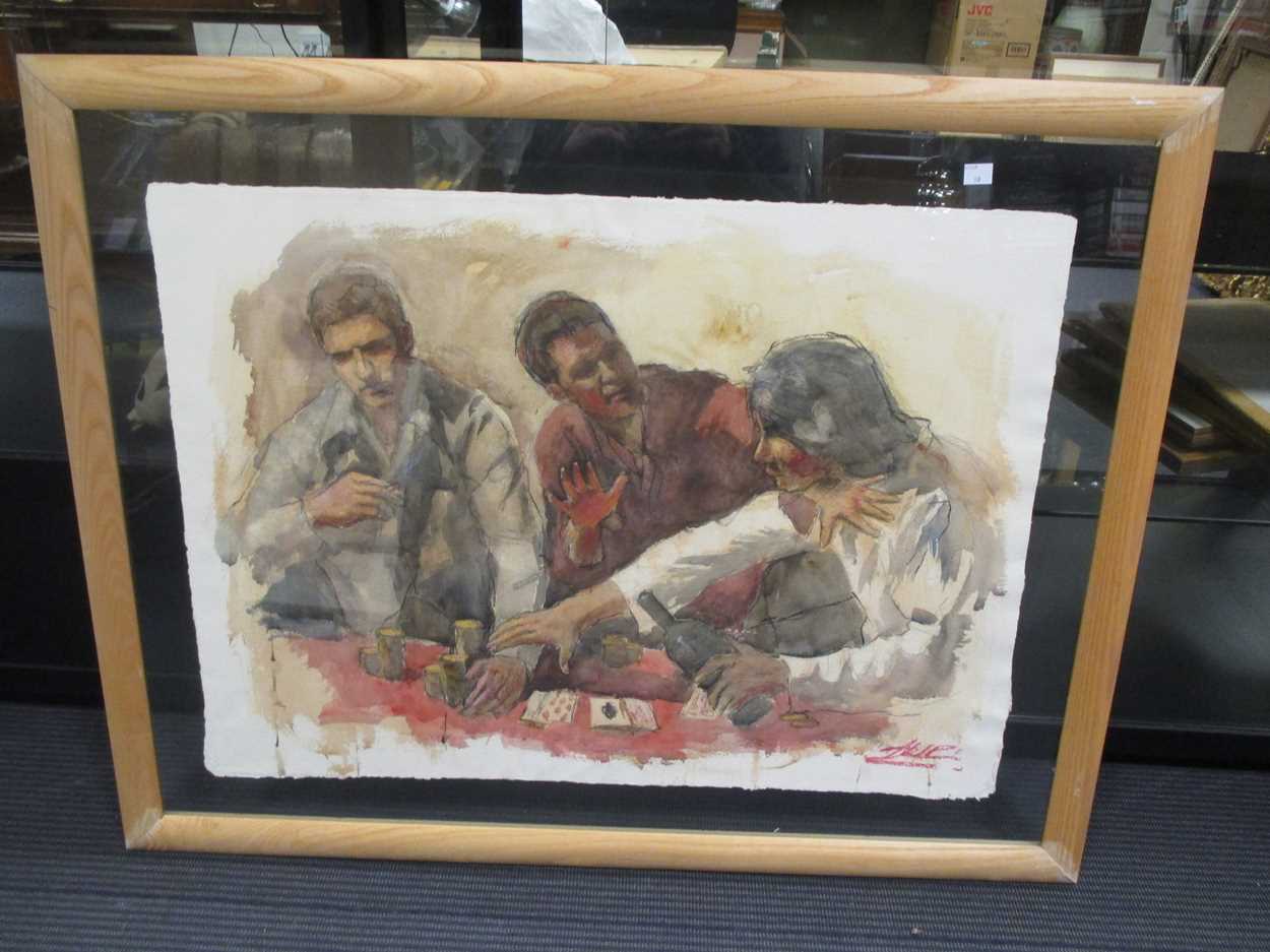 Lot 239 - Alex Rennie (b. 1977), Sketch for Bluff,