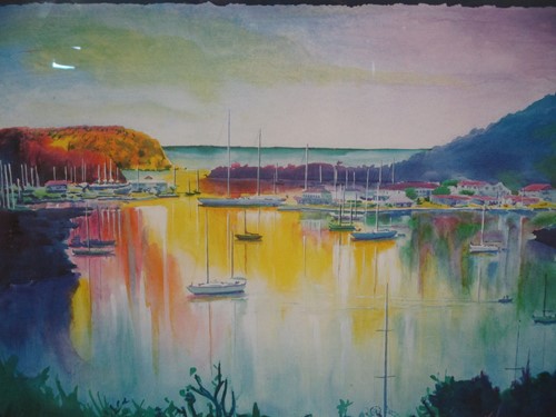 Lot 529 - J.A. Maley, Harbour Scene, hand signed giclee...