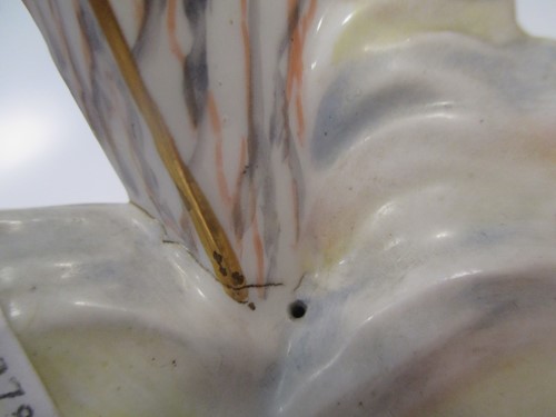 Lot 37 - A 19th century Meissen figural group