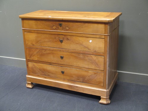 Lot 674 - A Continental (probably German) commode chest...
