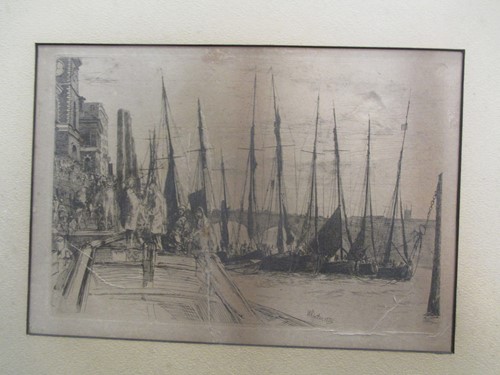 Lot 568 - James McNeill Whistler PRBA (American...