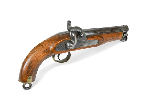 Lot 437 - A Tower Sea Service percussion belt pistol