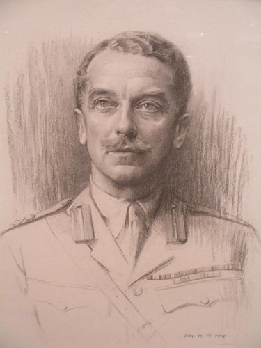Lot 518 - Portrait of ....... by Jogn Hay, 60 x 47cm