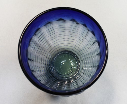 Lot 1 - Attributed to James Powell for Whitefriars, a 'Minoan' glass vase, circa 1930