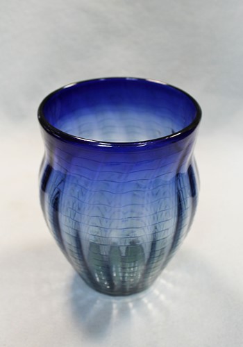 Lot 1 - Attributed to James Powell for Whitefriars, a 'Minoan' glass vase, circa 1930