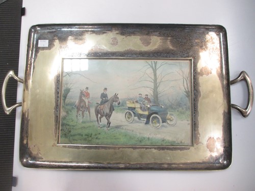 Lot 463 - George Wright, hunting watercolour mounted...