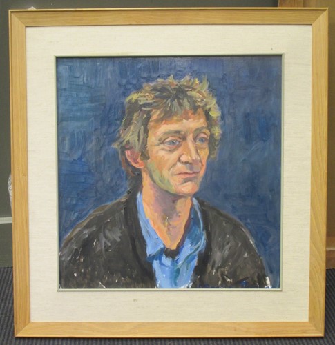 Lot 257 - Thomas (?) Portrait of a man, circa 1980's,...
