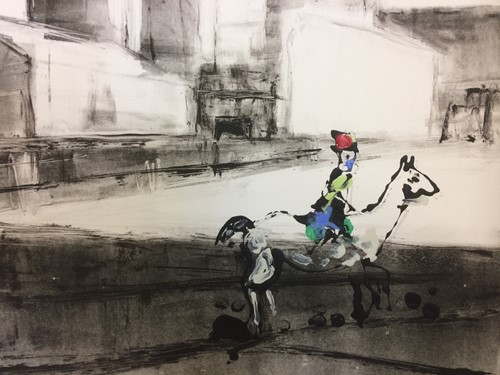 Lot 15 - Katarzyna Coleman (British contemporary) and John Kiki (British b.1943)