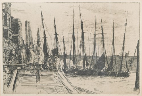 Lot 33 - James McNeill Whistler PRBA (American 1834-1903)