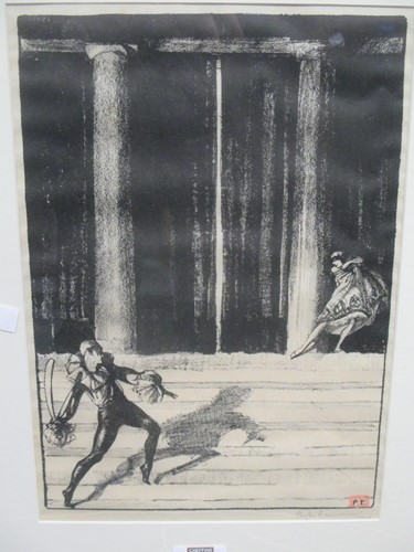Lot 496 - Phyllis Emmerson, Pierrot and Columbine, 1919,...