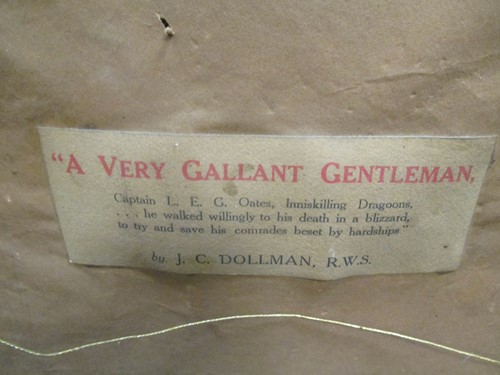 Lot 491 - J. C. Dollman. A Very Gallant Gentleman,...