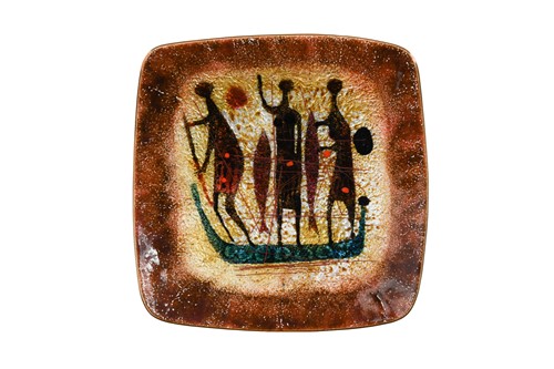 Lot 126 - A Del Campo enamel dish