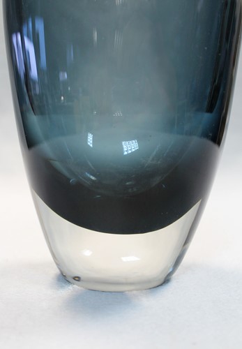 Lot 10 - Geoffrey Baxter for Whitefriars, an indigo glass vase