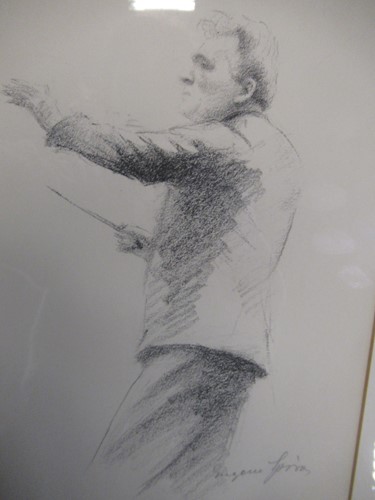 Lot 319 - A collection of five musical portraits, to include