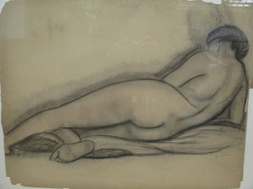 Lot 601 - René Gen (French, 1895-1975), a pair of nude...