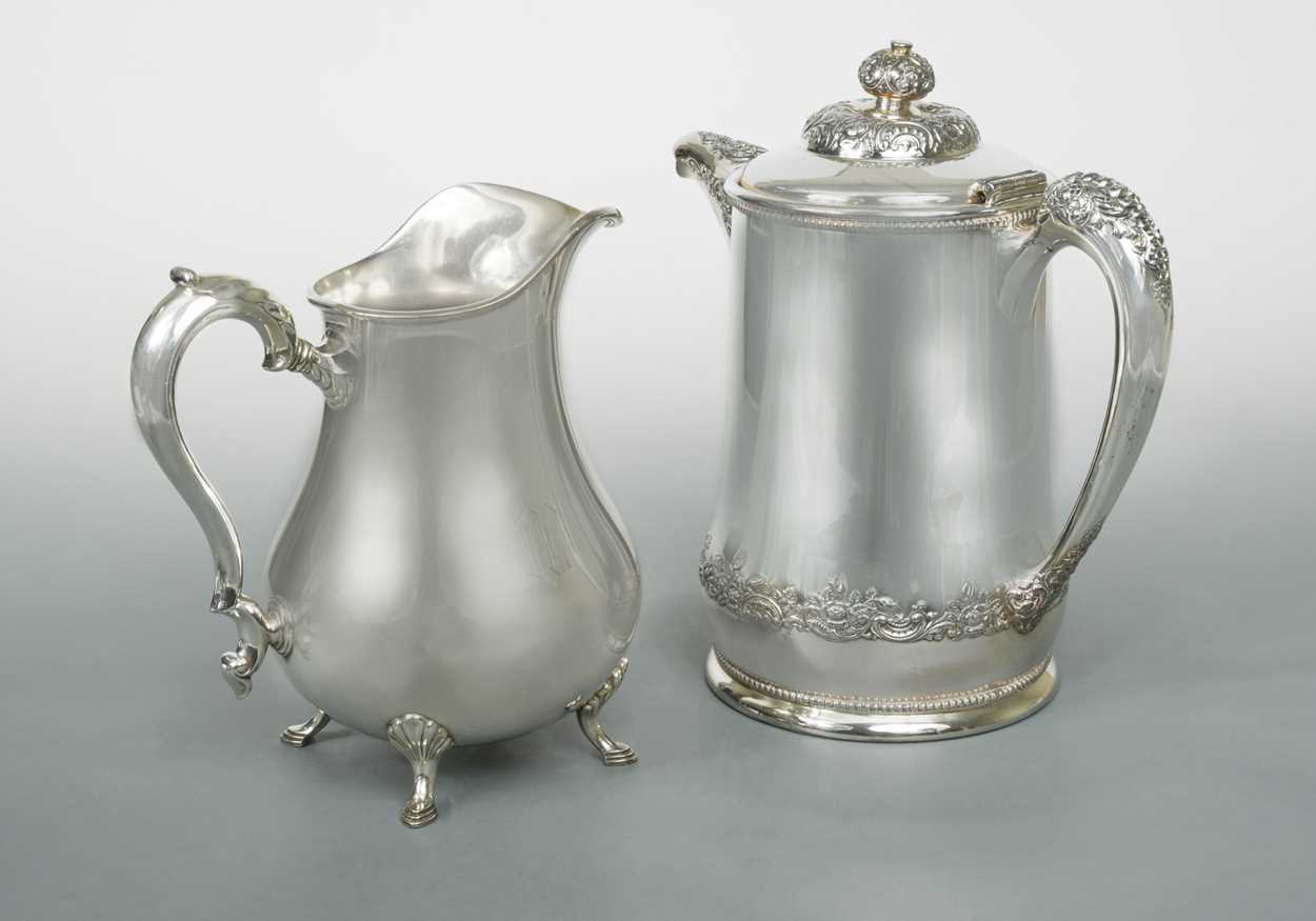 Lot 196 - Two American early 20th century silver plated...