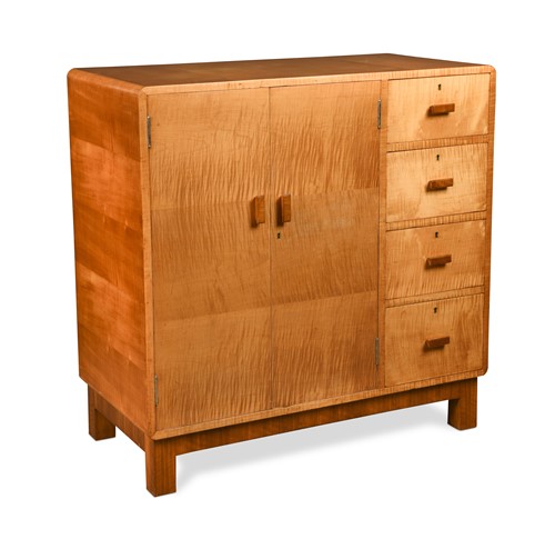 Lot 167 - A Heal's Art Deco sycamore side cabinet, circa 1935