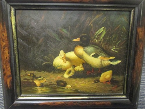 Lot 507 - Late Victorian school, a still life of vase of...