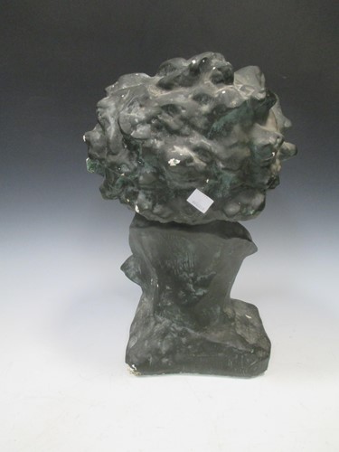 Lot 354 - A plaster bust of Ludwig van Beethoven, approx...