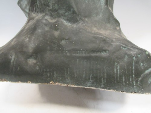 Lot 354 - A plaster bust of Ludwig van Beethoven, approx...