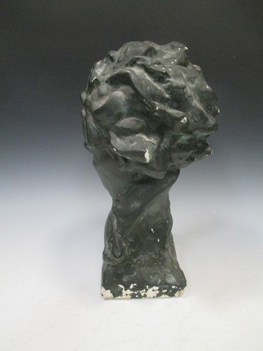Lot 354 - A plaster bust of Ludwig van Beethoven, approx...