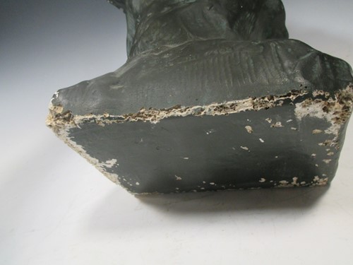 Lot 354 - A plaster bust of Ludwig van Beethoven, approx...